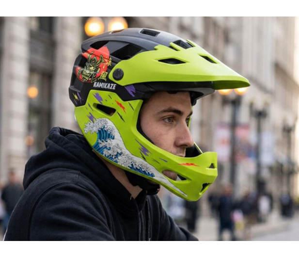 Kamikaze Ronin Wave Green - L - 1537487 - zdjęcie 9